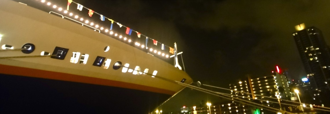 MV Explorer Semester at Sea Ship at Night