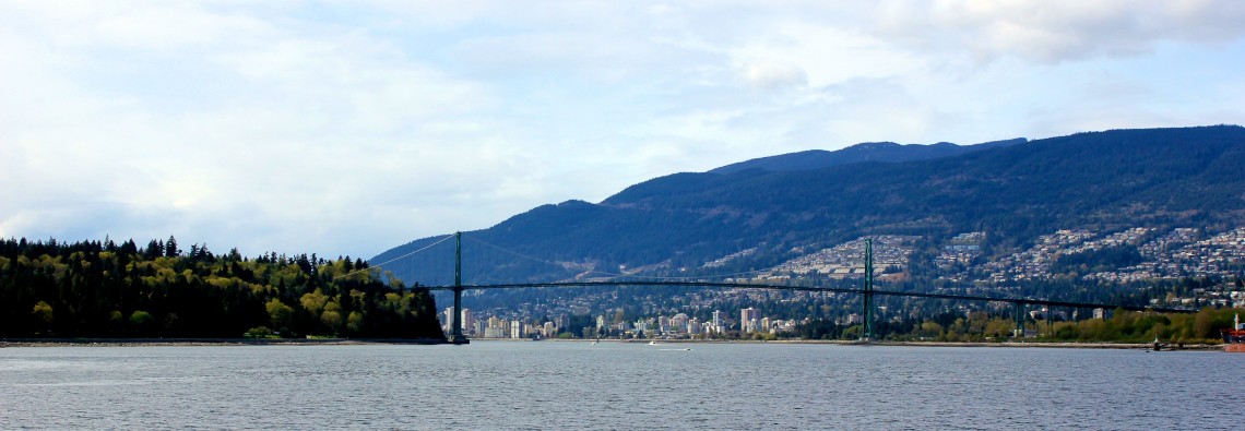 View of North Vancouver, British Columbia, Canada via ZaagiTravel.com