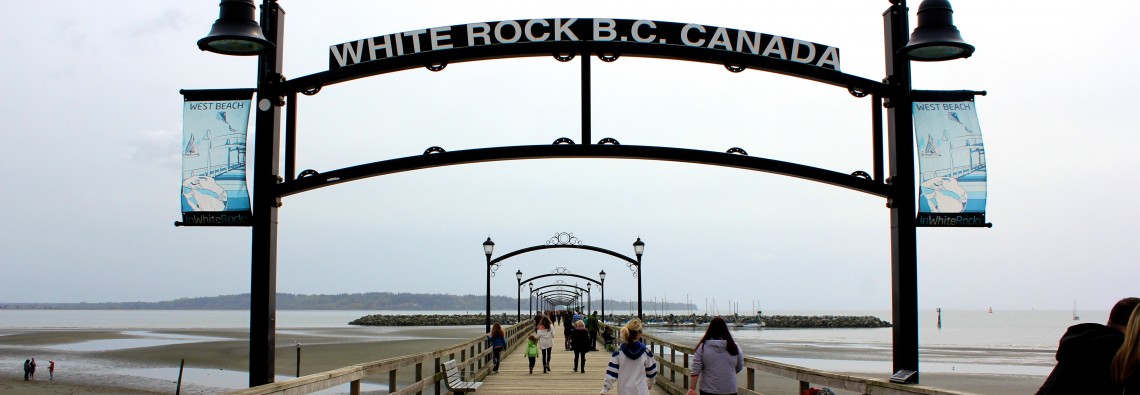 A Spring Afternoon in White Rock, British Columbia, Canada